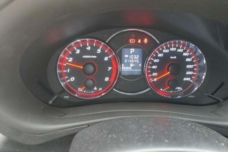 Used Subaru Forester 2012 Classic 2.5XS Automatic Sport Edition Odometer Close Up