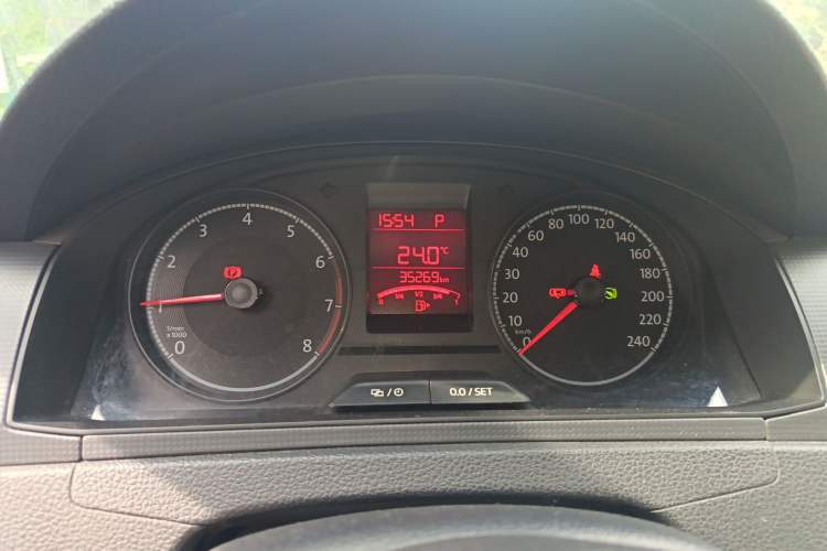 Used Volkswagen Santana 2021 1.5L Automatic Fashion Edition Instrument Cluster