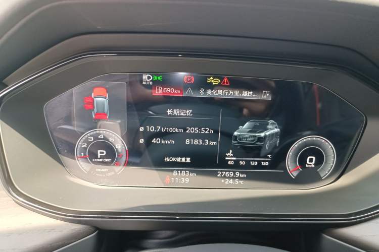 Used Audi Q6 2025 40 TFSI quattro Commemorative Edition Yulin Package 7 Seats Instrument Cluster