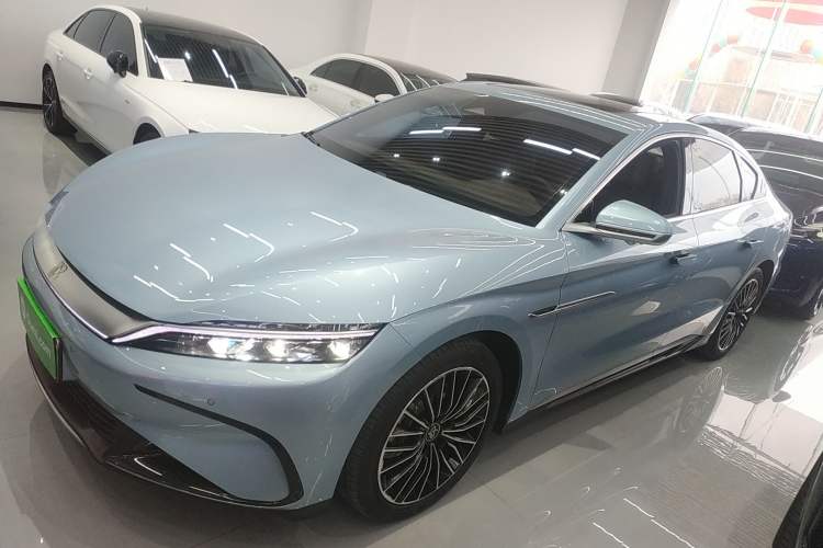 Used BYD Han 2023 EV Champion Edition 506KM Front-Wheel-Drive Premium Model