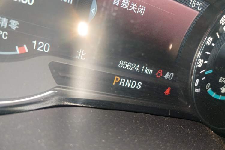 Used Ford Edge 2020 EcoBoost 245 Two-Wheel Drive Titanium 7-Seater Odometer Close Up