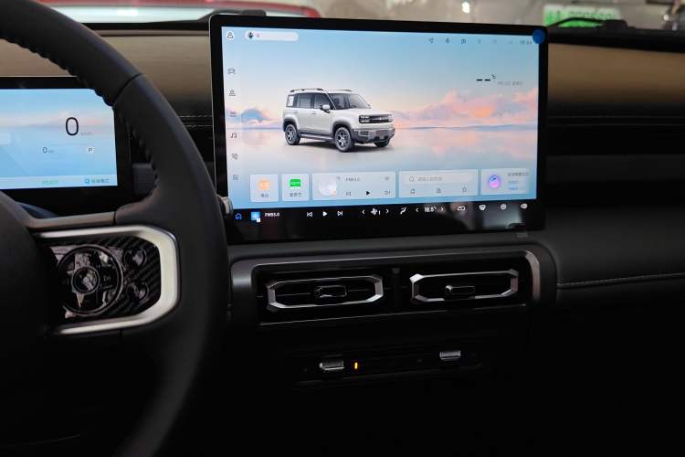 Used Baojun Spark EUV 2026 301km Flagship Edition Audio And AC Panel