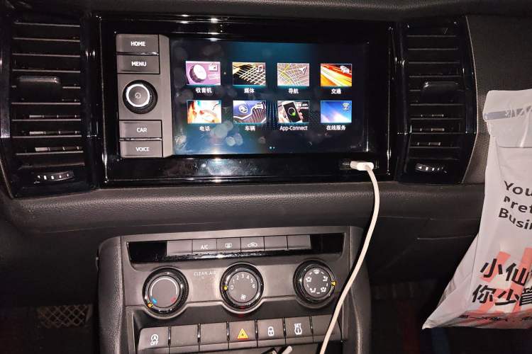 Used Skoda Kodiaq GT 2019 TSI330 Two-Wheel-Drive Standard Edition China VI Audio And AC Panel