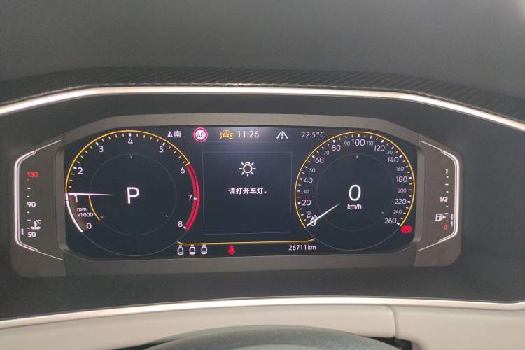 Used Volkswagen Tayron 2023 330TSI Two-Wheel-Drive Luxury Plus Advanced Version Instrument Cluster