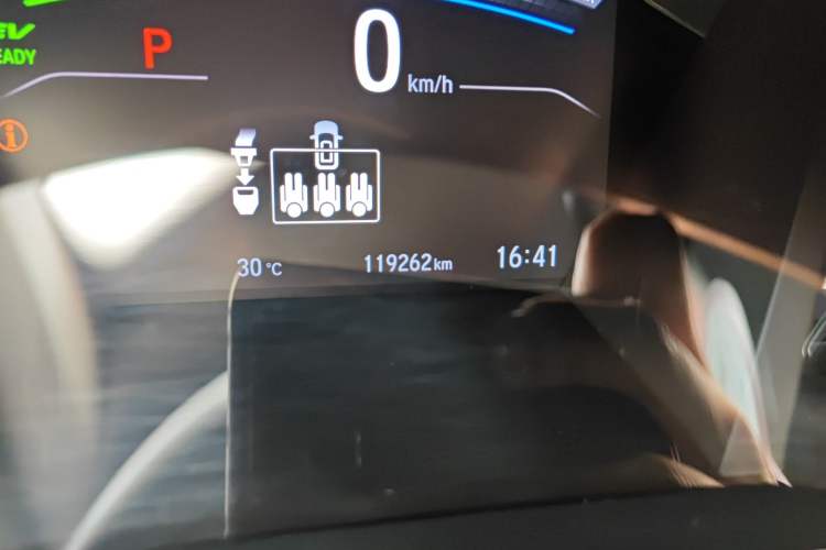 Used Honda Breeze 2020 Rui Hybrid 2.0L Two-Wheel Drive Rui Luxury Edition Odometer Close Up