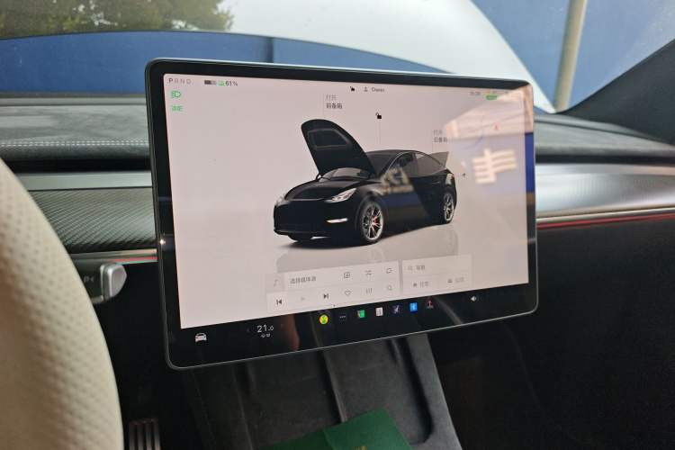 Used Tesla Model Y 2021 Performance High-Performance All-Wheel-Drive Version Instrument Cluster