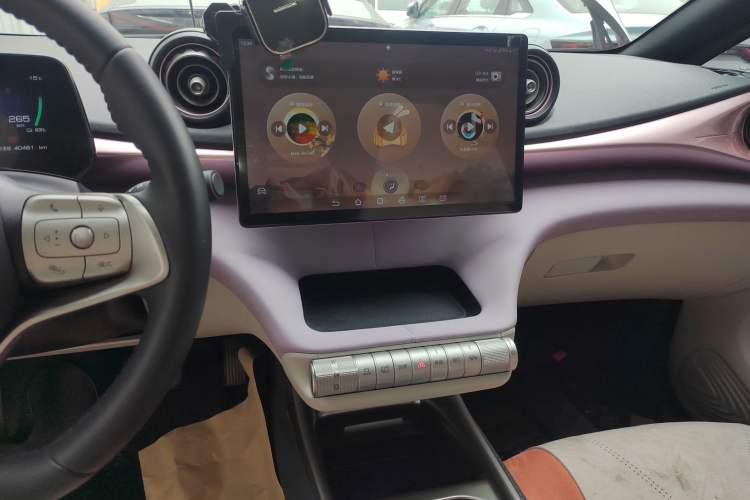 Used BYD Dolphin 2023 420 km Fashion Edition Audio And AC Panel