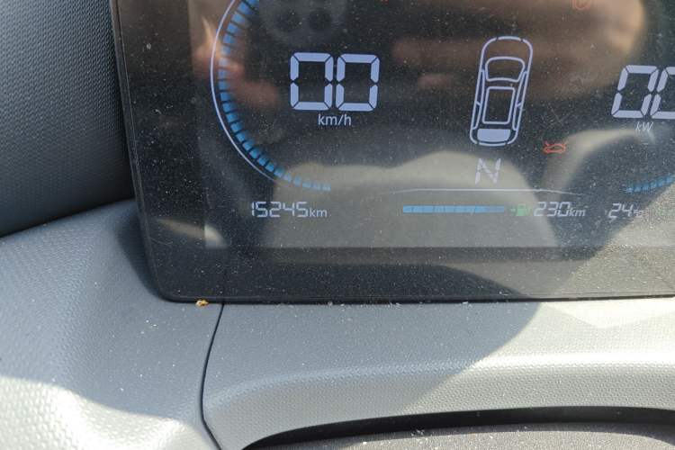 Used Leapmotor T03 2025 310 Comfort Edition Odometer Close Up