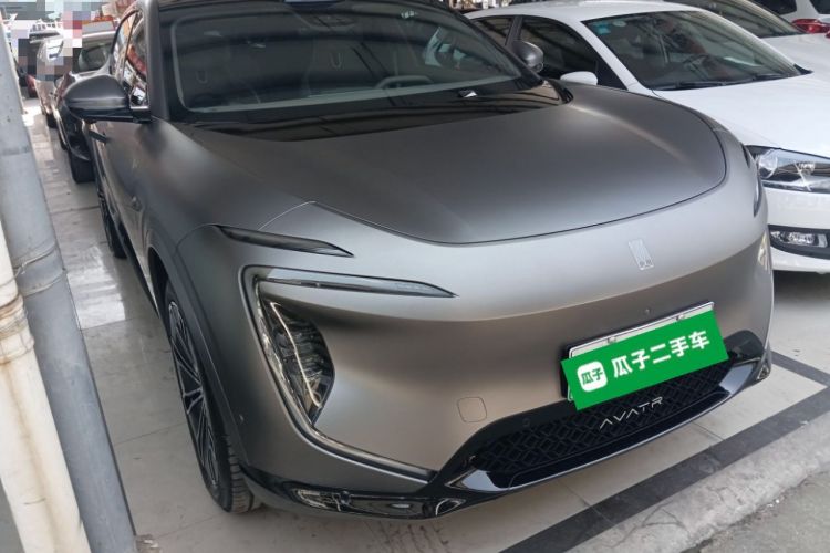 Used Avatr 07 2024 Ultra Range-Extended Four-Wheel Drive Front Right 45 Deg