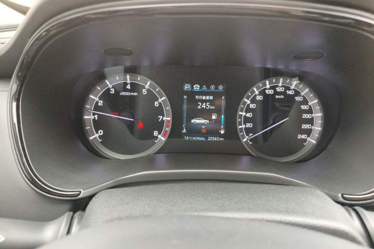 Used CHANGAN Ruicheng CC 2022 Blue Whale Edition 1.5T DCT Luxury Model Instrument Cluster