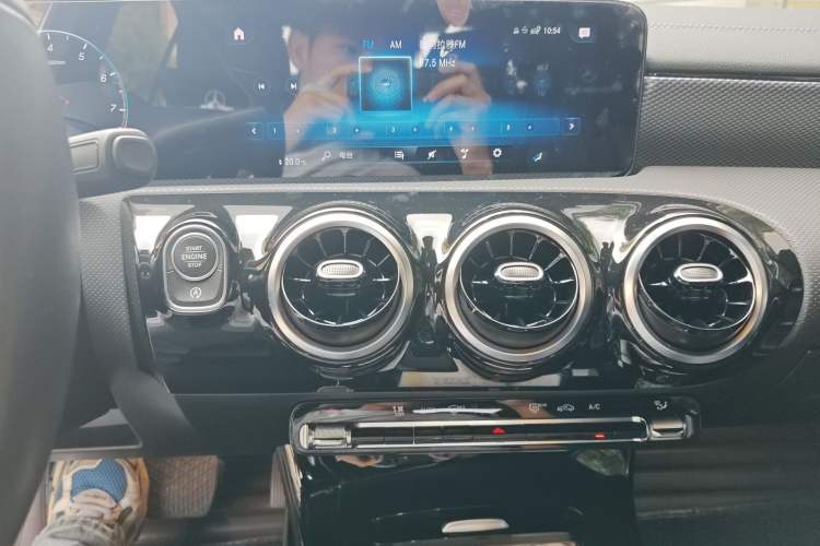 Used Mercedes-Benz A-Class 2021 A 180 L Sport Sedan Audio And AC Panel