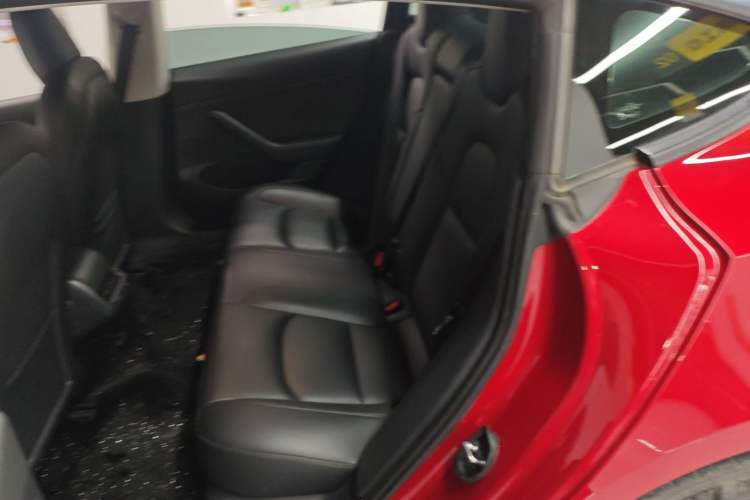 Used Tesla Model 3 2021 Revised Version Standard Range Rear-Wheel Drive Upgraded Edition 3D1 Left Rear Seat