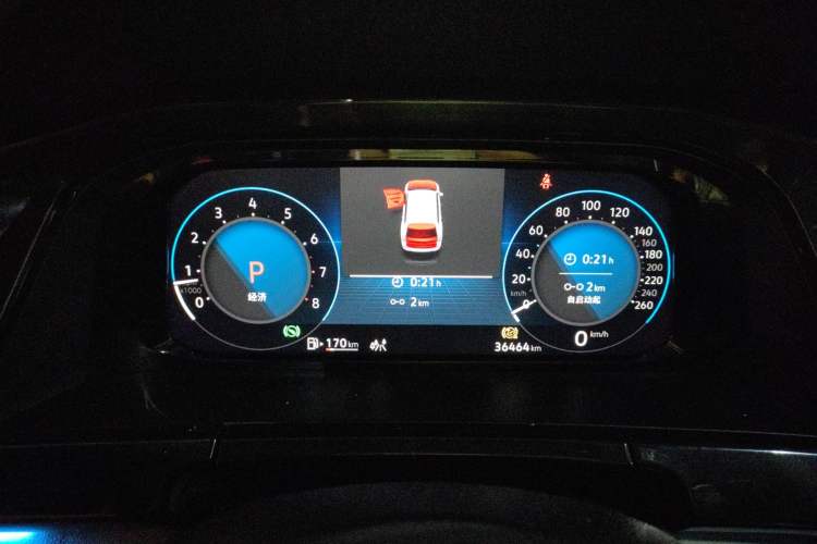 Used Volkswagen Teramont X 2023 380TSI Four-Wheel Drive Prestige Luxury Edition Instrument Cluster
