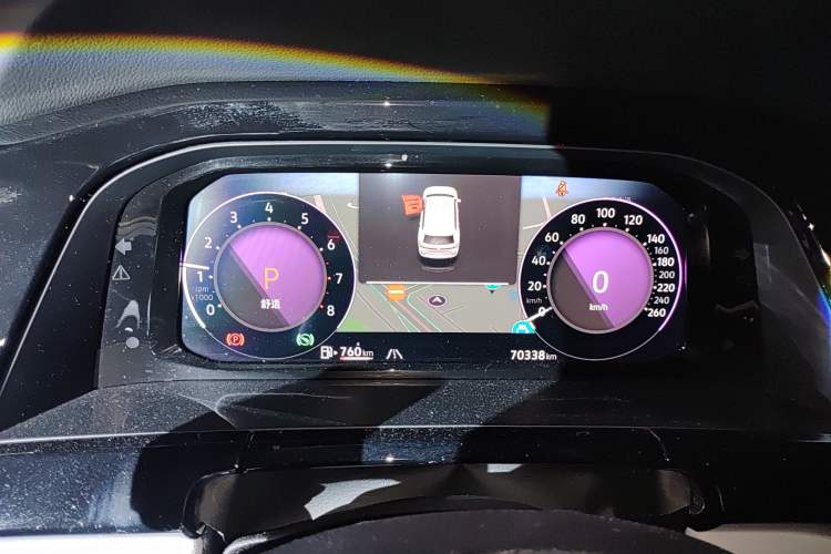 Used Volkswagen Teramont 2022 380TSI Four-Wheel Drive Prestige Luxury Edition Instrument Cluster