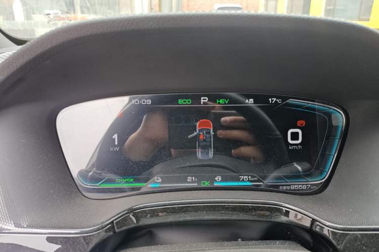 Used BYD Tang New Energy 2021 DM-i 112KM Prestige Model Instrument Cluster