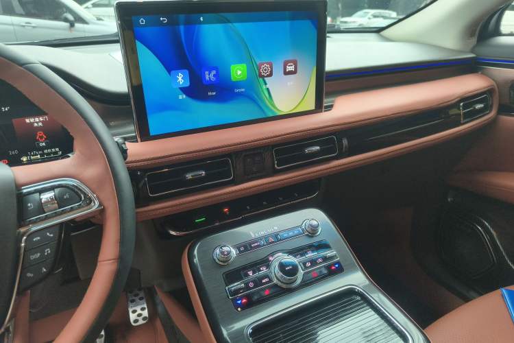 Used Lincoln Nautilus 2021 2.0T Two-Wheel Drive Zunyue Edition Audio And AC Panel