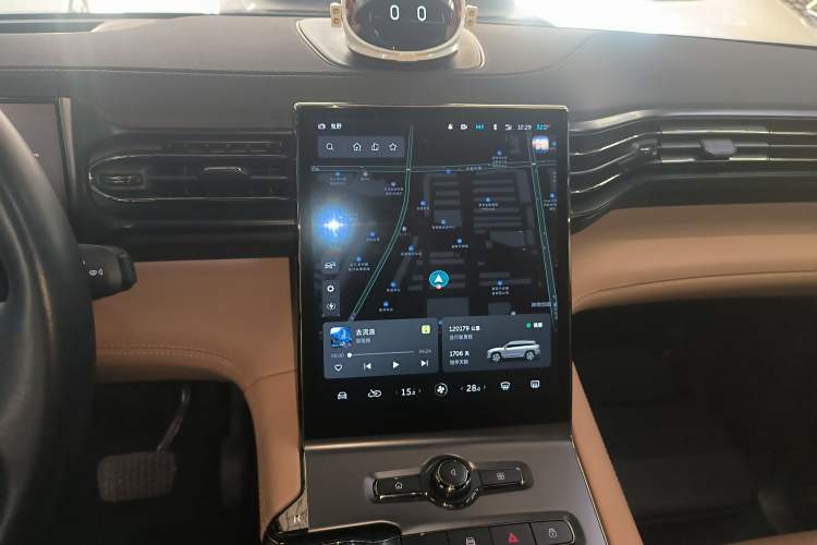 Used Nio ES6 2020 430KM Performance Version Audio And AC Panel