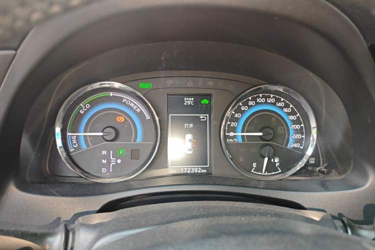 Used Toyota Levin 2017 Revised Dual-Engine 1.8H GS E-CVT Elite Sunroof Version China V Standard Instrument Cluster