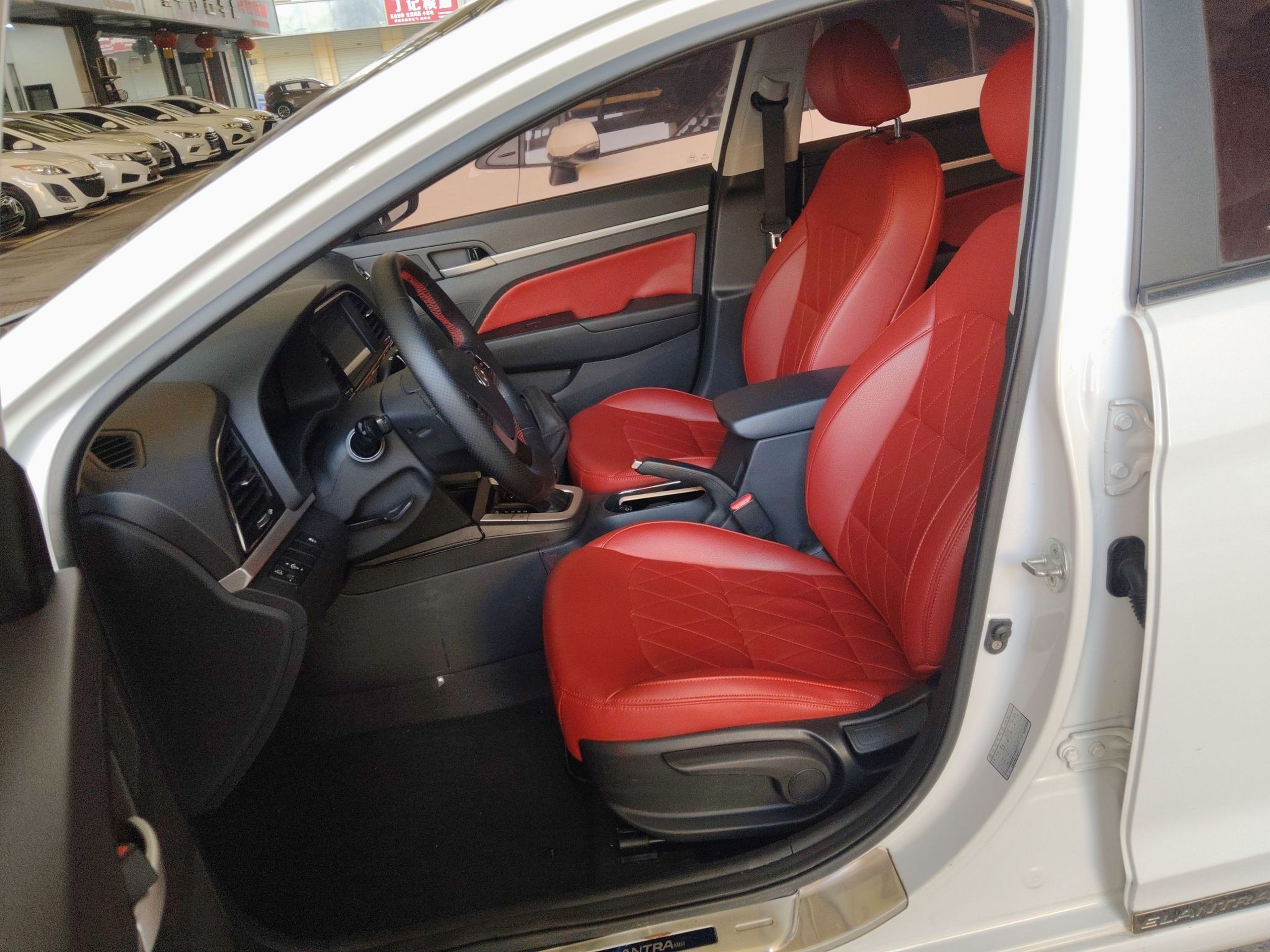 Avant de la voiture