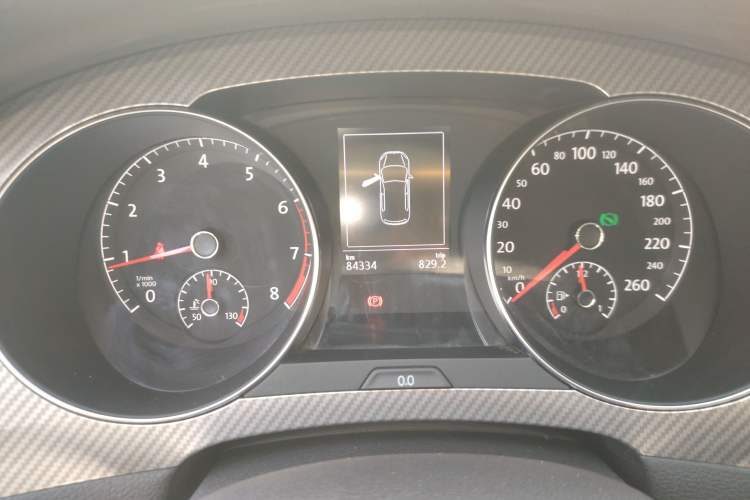 Used Volkswagen Golf Sportsvan 2019 280TSI Automatic Trendy Model China VI Standard Instrument Cluster