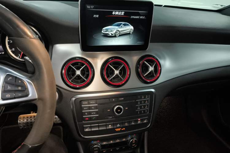 Used Mercedes-Benz CLA AMG 2016 AMG CLA 45 4MATIC Audio And AC Panel