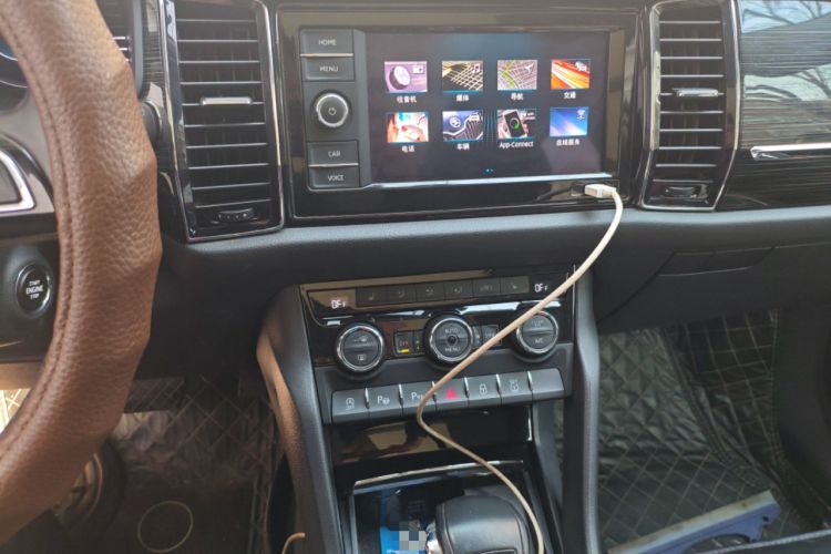 Used Skoda Kodiaq 2019 Facelifted TSI330 7-Seater Two-Wheel-Drive Luxury Enjoyment Edition China VI Standard