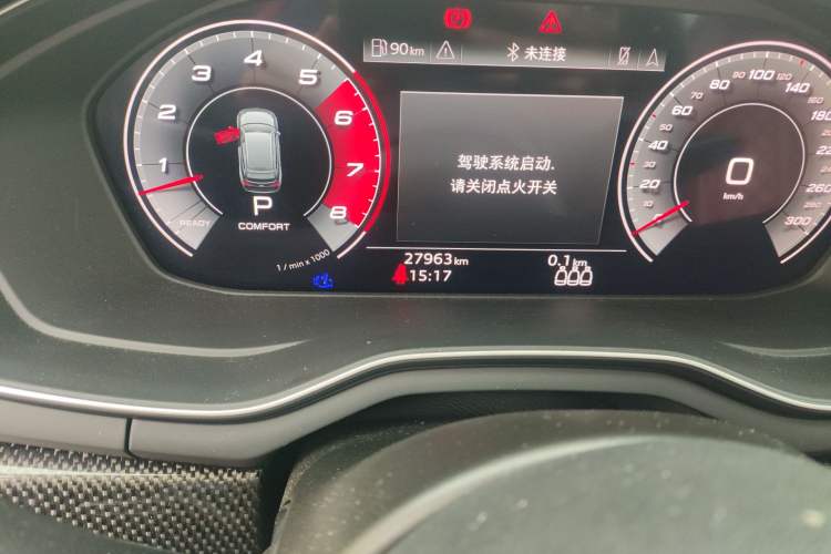 Used Audi S4 2023 S4 Avant 3.0TFSI Odometer Close Up