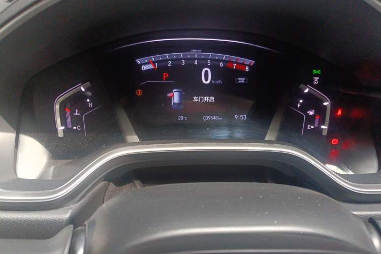 Used Honda CR-V 2019 240TURBO CVT 2WD Fashion Edition China VI Odometer Close Up