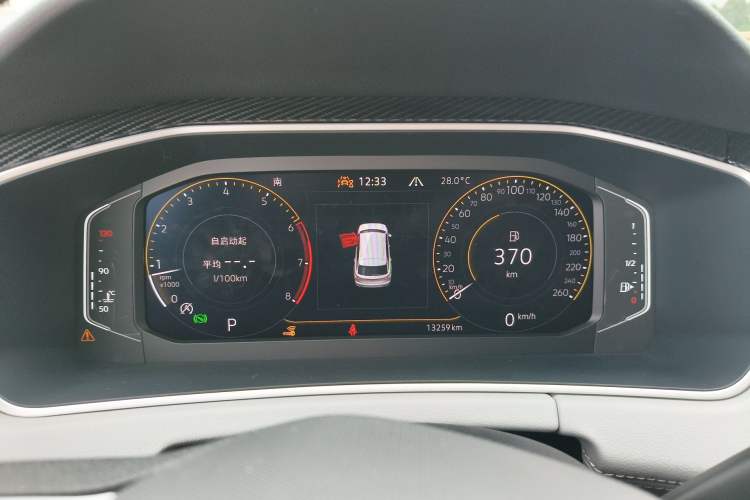 Used Volkswagen Tayron 2024 300TSI Two-Wheel-Drive Luxury Plus Advanced Version Instrument Cluster