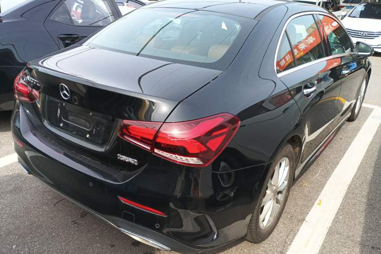 Used Mercedes-Benz A-Class 2019 Restyled A 200 L Sport Sedan Rear Right 45 Deg