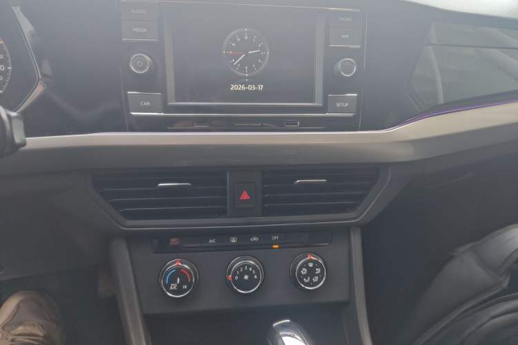 Used Volkswagen Bora 2019 Revised Version 1.5L Automatic Fashionable Style China VI Audio And AC Panel