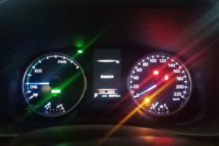 Used Toyota Wildlander 2022 Dual-Engine 2.5L E-CVT Two-Wheel Drive Luxury PLUS Edition Instrument Cluster