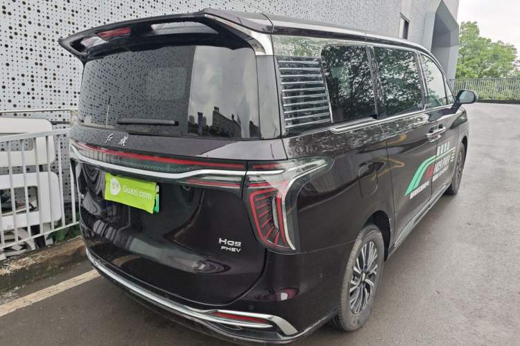 Used Hongqi HQ9 PHEV 2024 2.0T Four-Wheel Drive Luxury Edition Rear Right 45 Deg