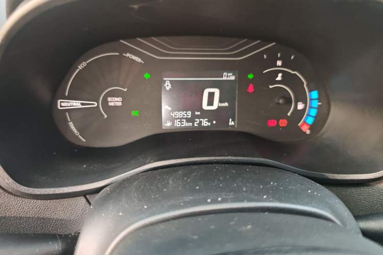 Used Dongfeng NAMMI EX1 2021 Quality Edition Odometer Close Up