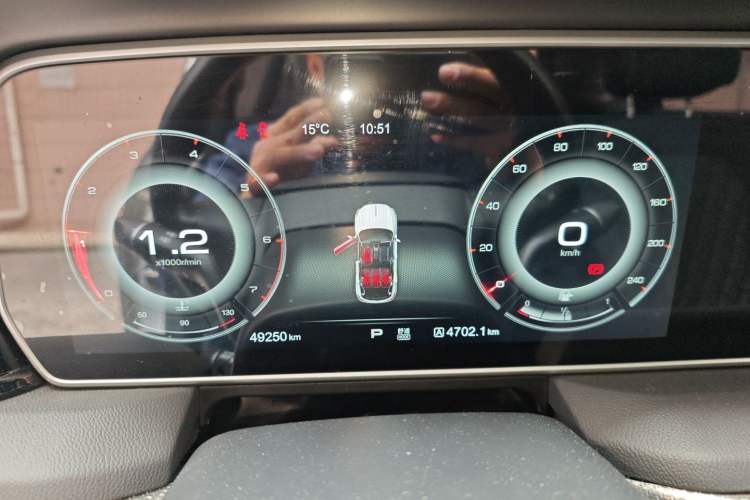 Used Hongqi HS5 2019 2.0T Smart Connect Flagship Edition Instrument Cluster