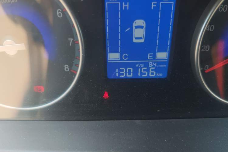 Used FORTHING Joyear X3 2015 1.5L Comfort Model Odometer Close Up