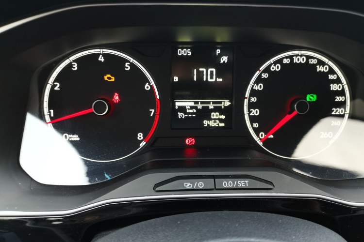 Used Jetta VS5 2024 280TSI Automatic Pioneer Edition Odometer Close Up