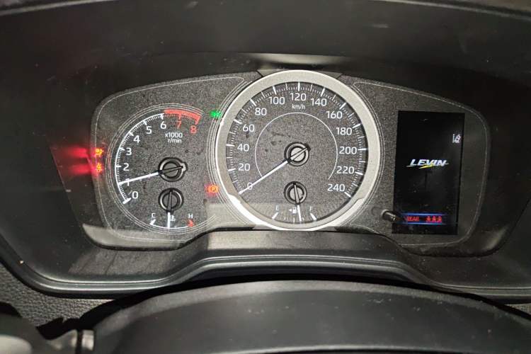 Used Toyota Levin 2019 185T CVT Luxury Edition China VI Standard Instrument Cluster