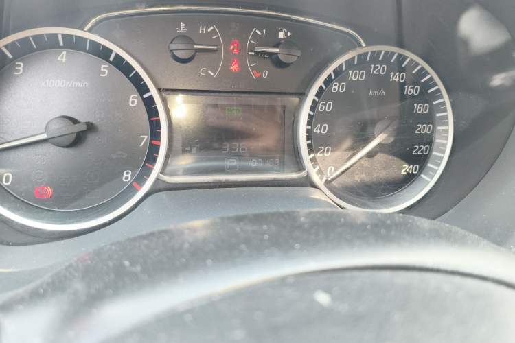 Used Nissan Sylphy 2018 1.6XV CVT Deluxe Edition Odometer Close Up