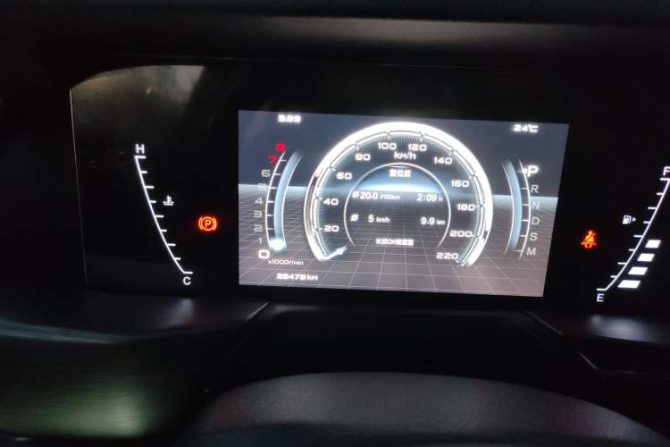 Used Bestune T77 2021 PRO 280 TID Custom Edition Instrument Cluster