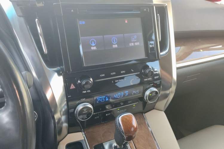 Used Toyota Alphard 2015 3.5L Prestige Edition Audio And AC Panel