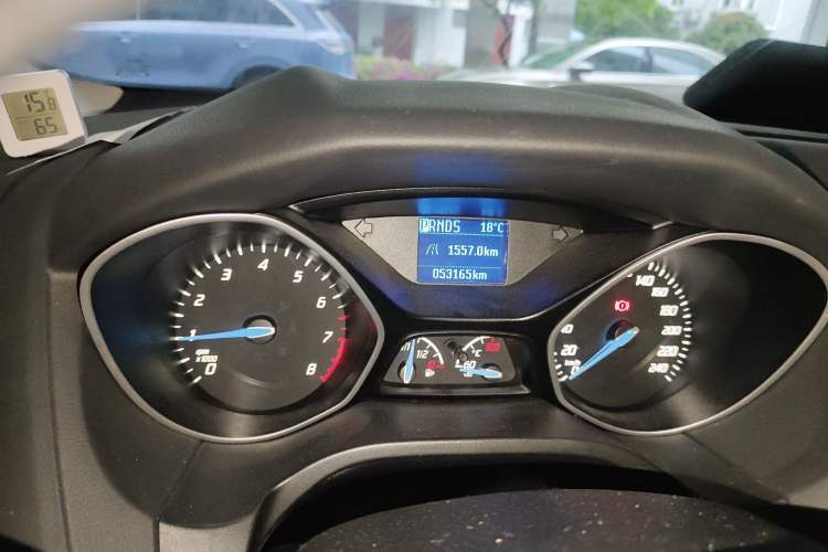 Used Ford Focus 2012 Hatchback 1.6L Automatic Comfort Model Odometer Close Up