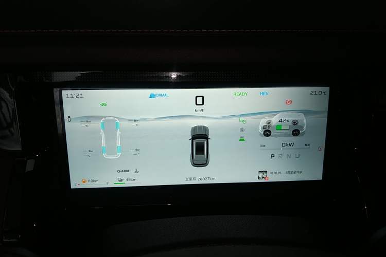 Used JETOUR Shanhai T1 2025 150 km Heading South Instrument Cluster