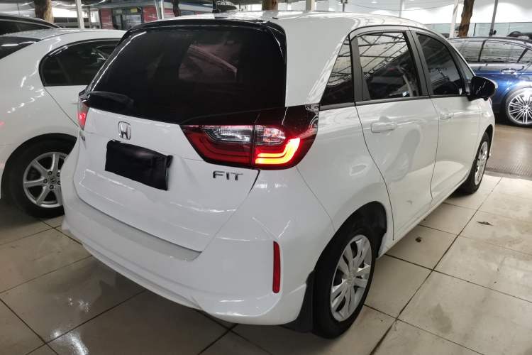 Used Honda Fit 2021 1.5L CVT Trend Edition Rear Right 45 Deg