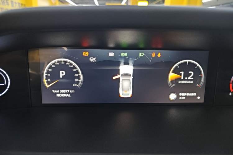 Used CHANGAN UNI-V 2024 2.0T High-Performance Version Instrument Cluster