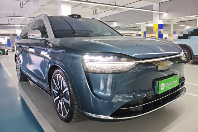 Used Hima AITO M9 2024 Range-Extended Ultra Version 52 kWh 6-Seater Model Front Right 45 Deg