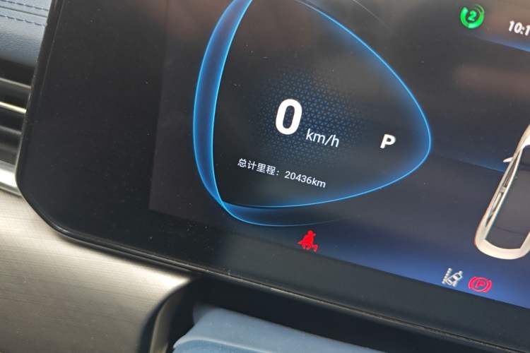 Used JMEV Yichi 05 2025 Yichchi 05 Smart Enjoyment Edition Odometer Close Up