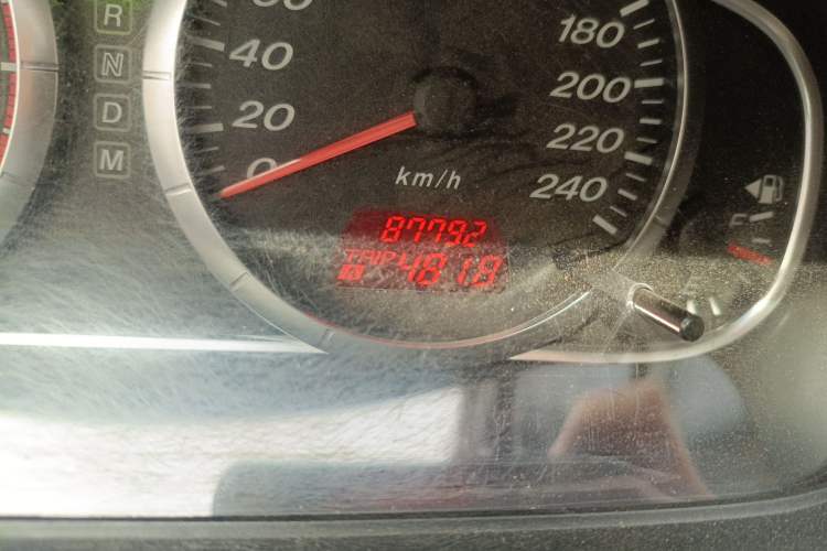 Used Mazda 6 2012 2.0L Automatic Fashion Edition Odometer Close Up