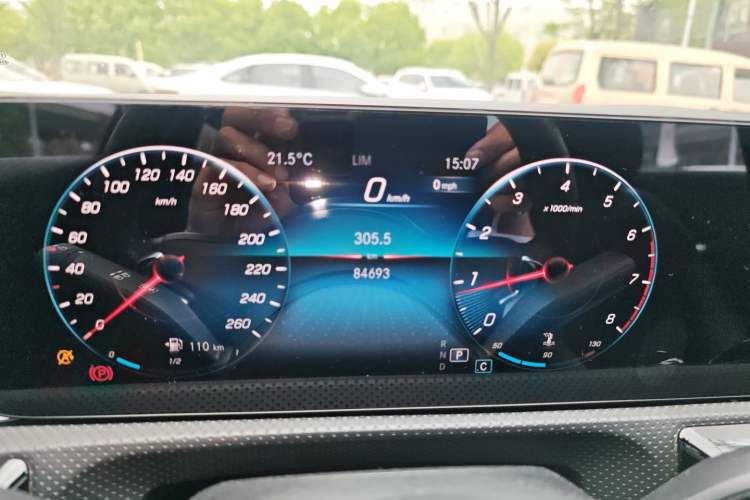 Used Mercedes-Benz A-Class 2021 A 200 L Sport Sedan Fashion Model Instrument Cluster