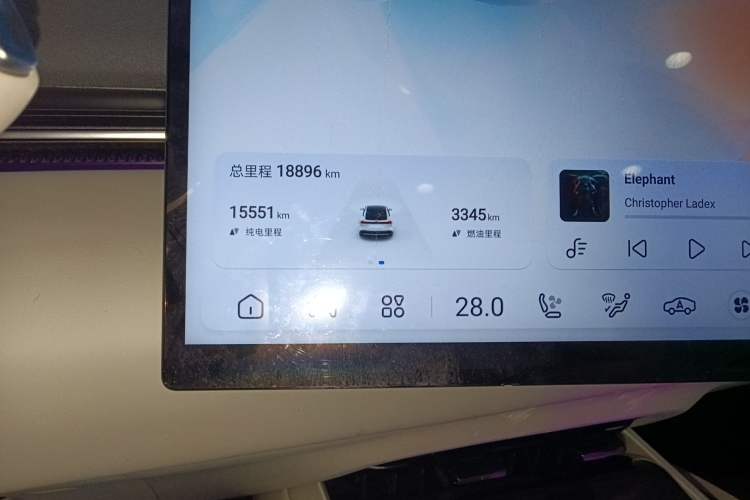 Used Deepal L07 2024 230Max Qiankun Intelligent Driving ADS SE Range-Extended Version Instrument Cluster